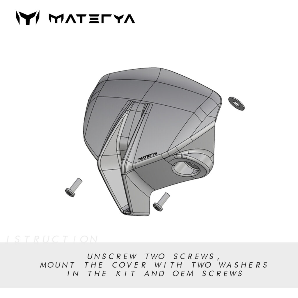 Dashboard Cover for KTM Duke 125/390 MATERYA