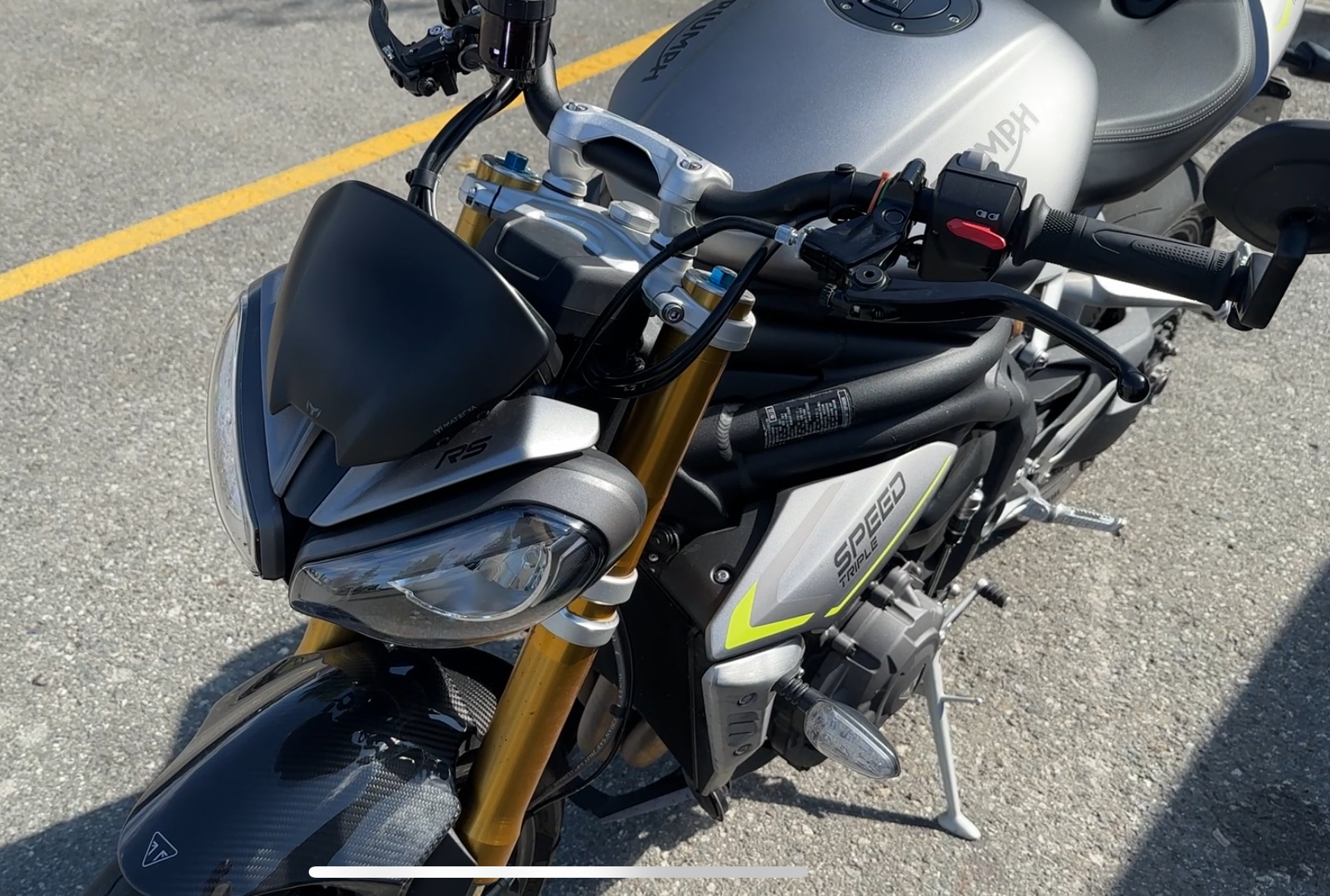 FlyScreen for Triumph Speed Triple 1200 RS